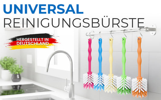 MOXClean Premium Universal Reinigungsbürste Spülbürste 5er Set bunt